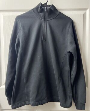 Sport Tek Sweatshirt Womens Size M Black